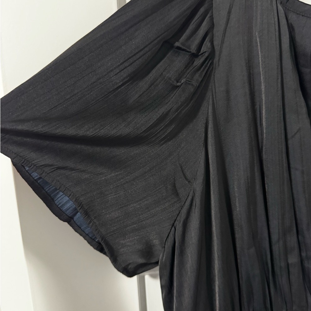 Anthropologie Black Maxi Dress with V-Neck - Picture 4 of 4